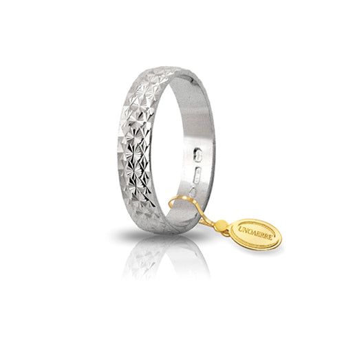 Unoaerre Fedina Oro Bianco Semplice Oro Bianco Fedine Fedine Oro