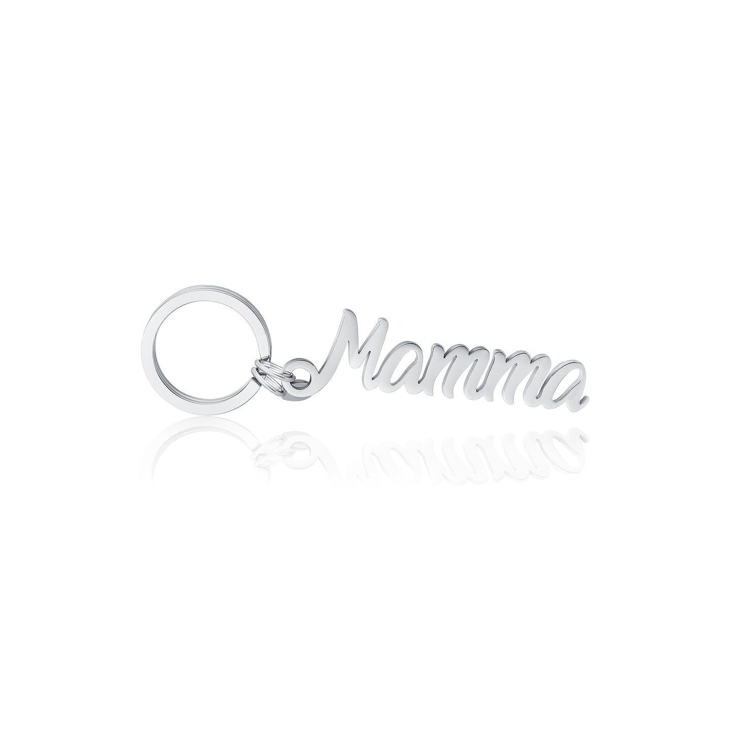 Portachiavi "Mamma" Sagomato - Festa della Mamma - #BrandGioielli