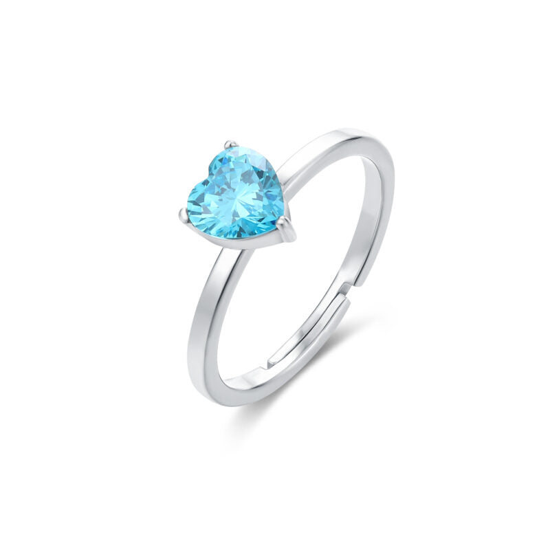 Anello con Cristallo a Cuore - Attimi - #BrandGioielli