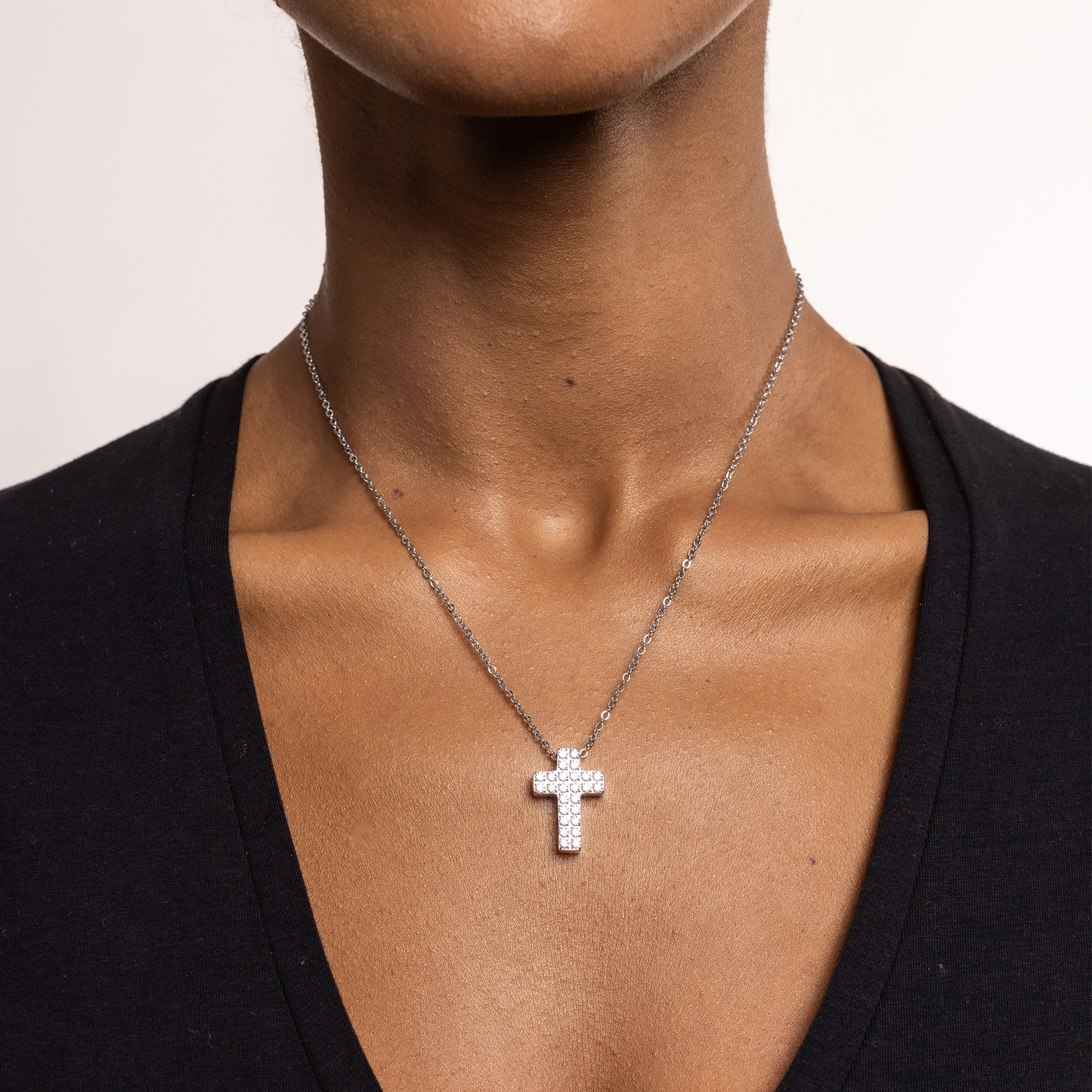 Collana Croce Passante - Faith - #BrandGioielli