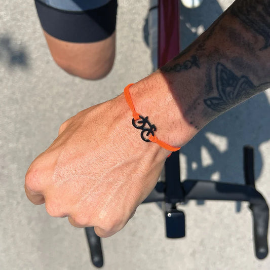 Bracciale Bike Ciclismo - Sailbrace - Acciaio PVD Nero