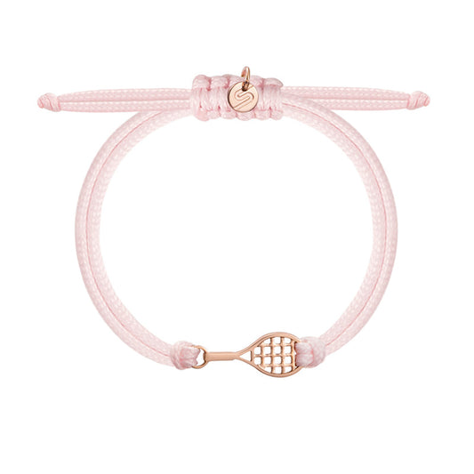 Bracciale Kids Racchetta Tennis - Sailbrace - Acciaio PVD Oro Rosa