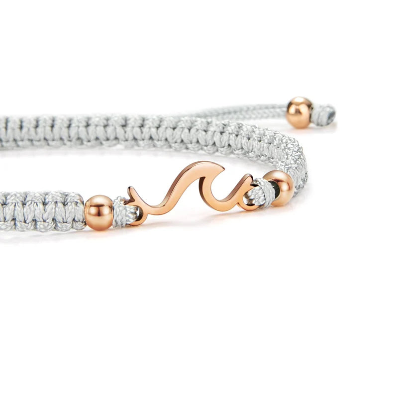 Bracciale Nuoto Wave - Sailbrace - Acciaio PVD Oro Rosa