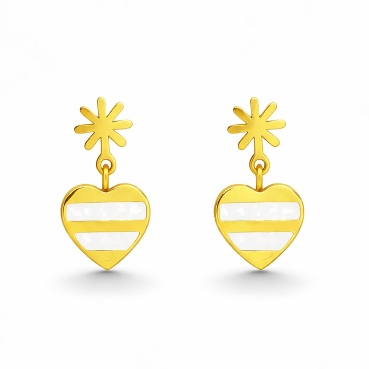 Orecchini Heart Glow - Eqay Gioielli