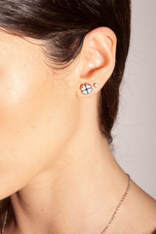 Orecchini Quadrifoglio - Shine - #BrandGioielli