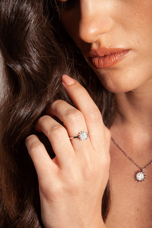 Anello Sole Regolabile - Shine - #BrandGioielli