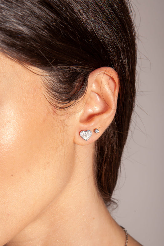 Orecchini Cuore - Shine - #BrandGioielli
