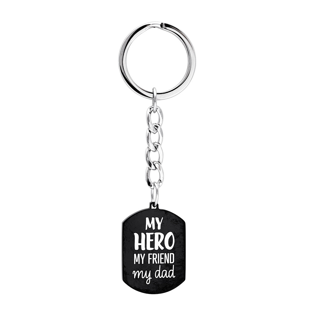 Portachiavi FOR YOU Jewels - Life is Papà – MY HERO MY FRIEND MY DAD