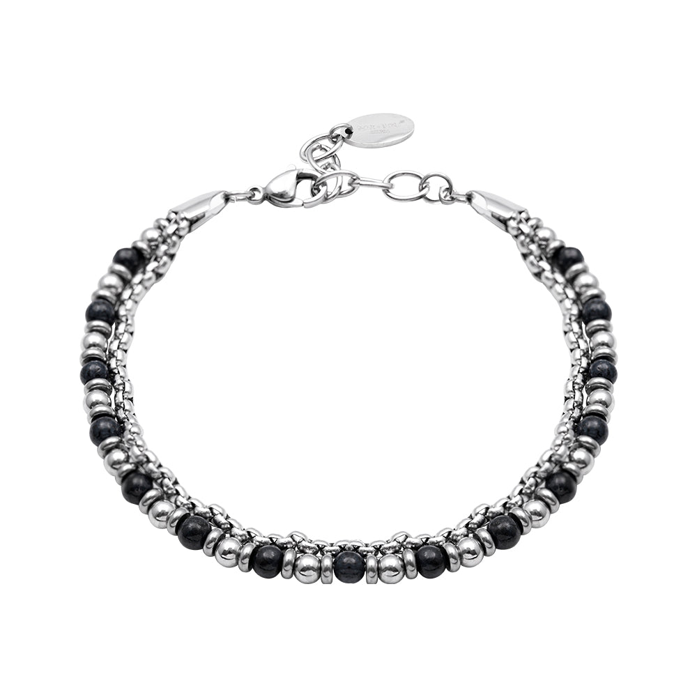 Bracciale FOR YOU Jewels - NO LIMITS – Onice Nero