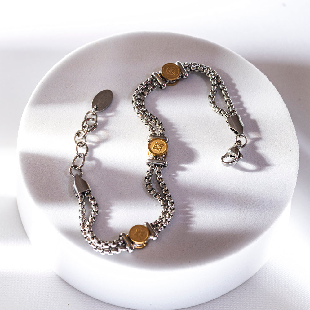 Bracciale FOR YOU Jewels - NO LIMITS – Acciaio con IP oro