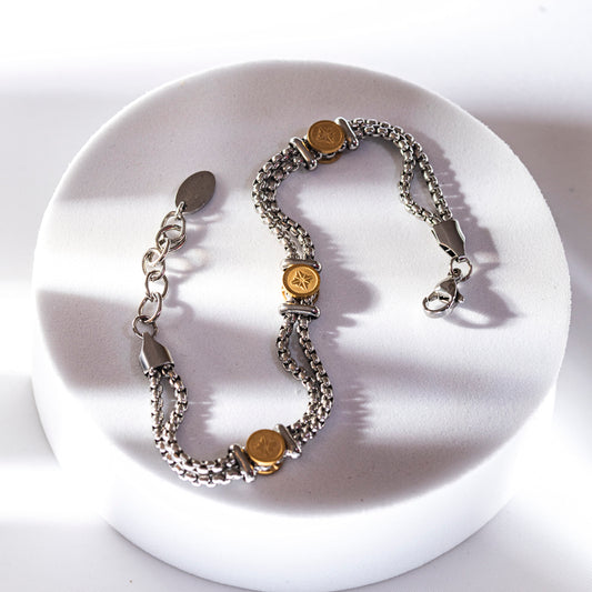 Bracciale FOR YOU Jewels - NO LIMITS – Acciaio con IP oro