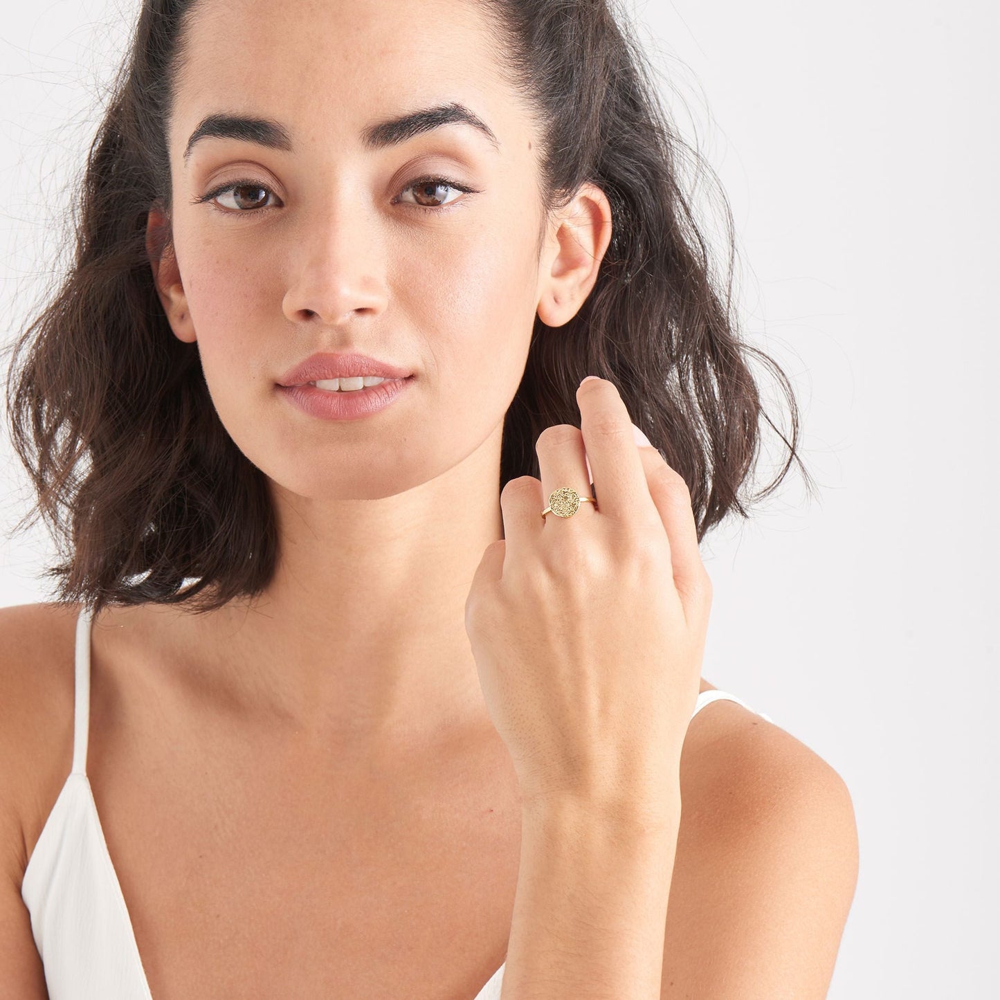 Anello Donna Ania Haie Coins R009-02G Bloom Oro Gioielleria