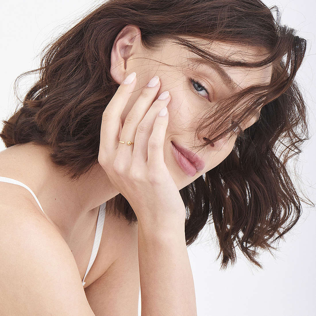 Anello Donna Ania Haie Out of This World R001-02G Bloom Oro Gioielleria