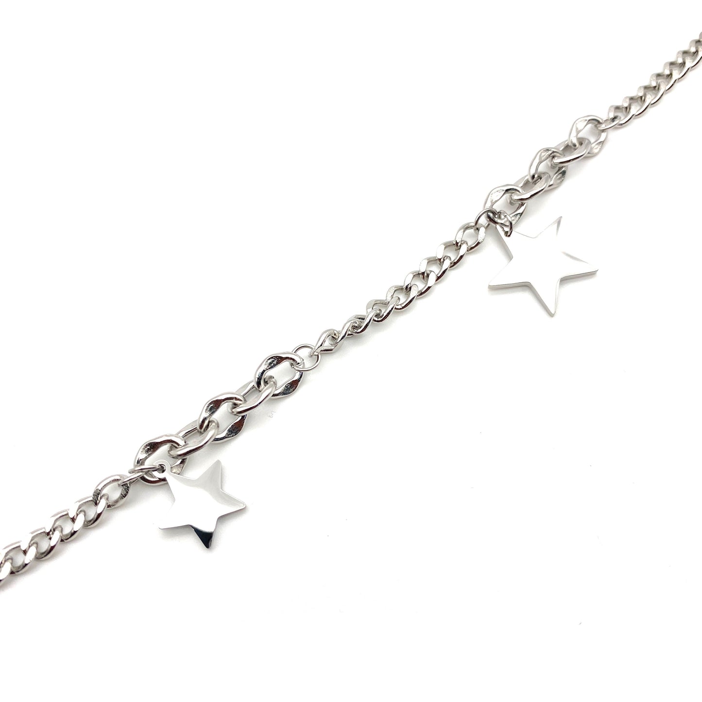 Bracciale Donna Groumette in Acciaio con Stelle Bloom Oro Gioielleria