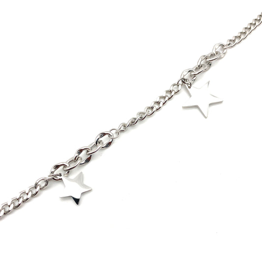 Bracciale Donna Groumette in Acciaio con Stelle Bloom Oro Gioielleria