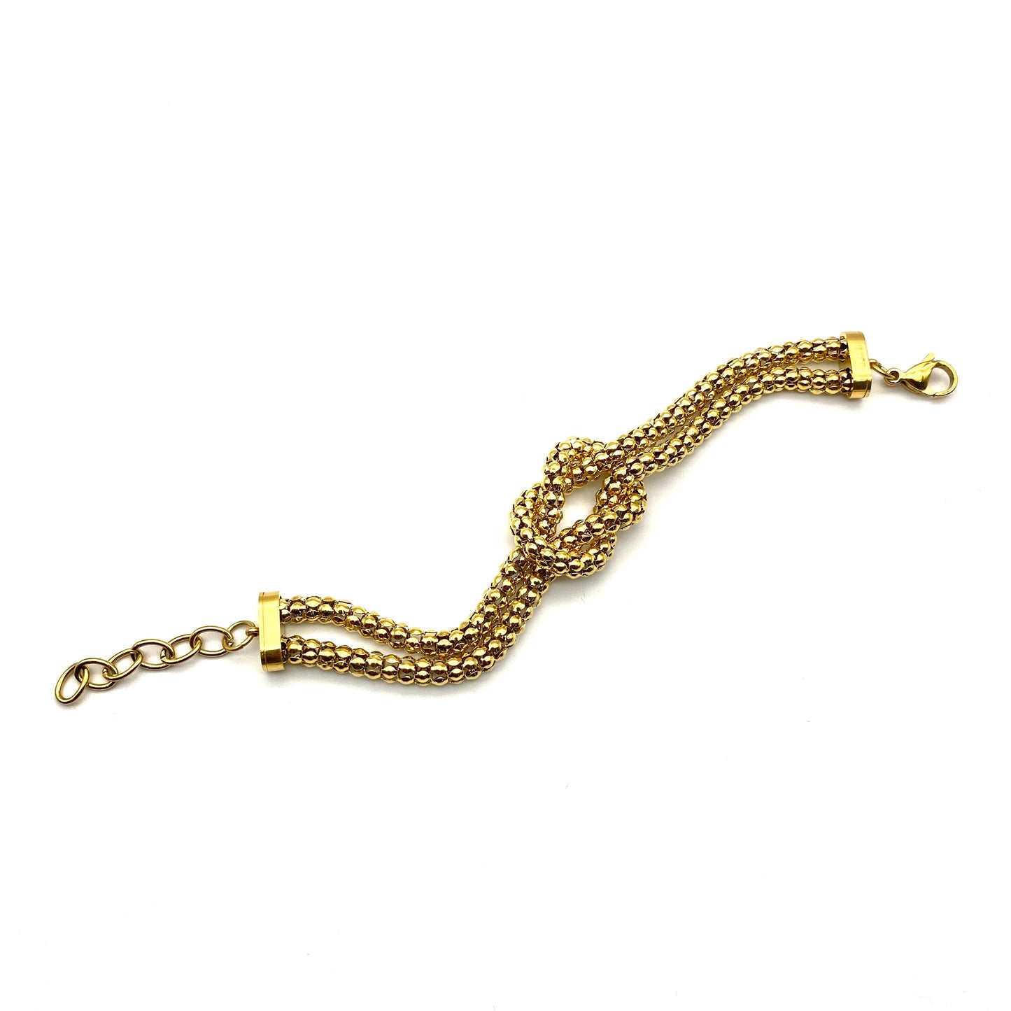 Bracciale Donna Nodo Big in Acciaio Placcato Oro 18K Bloom Oro Gioielleria
