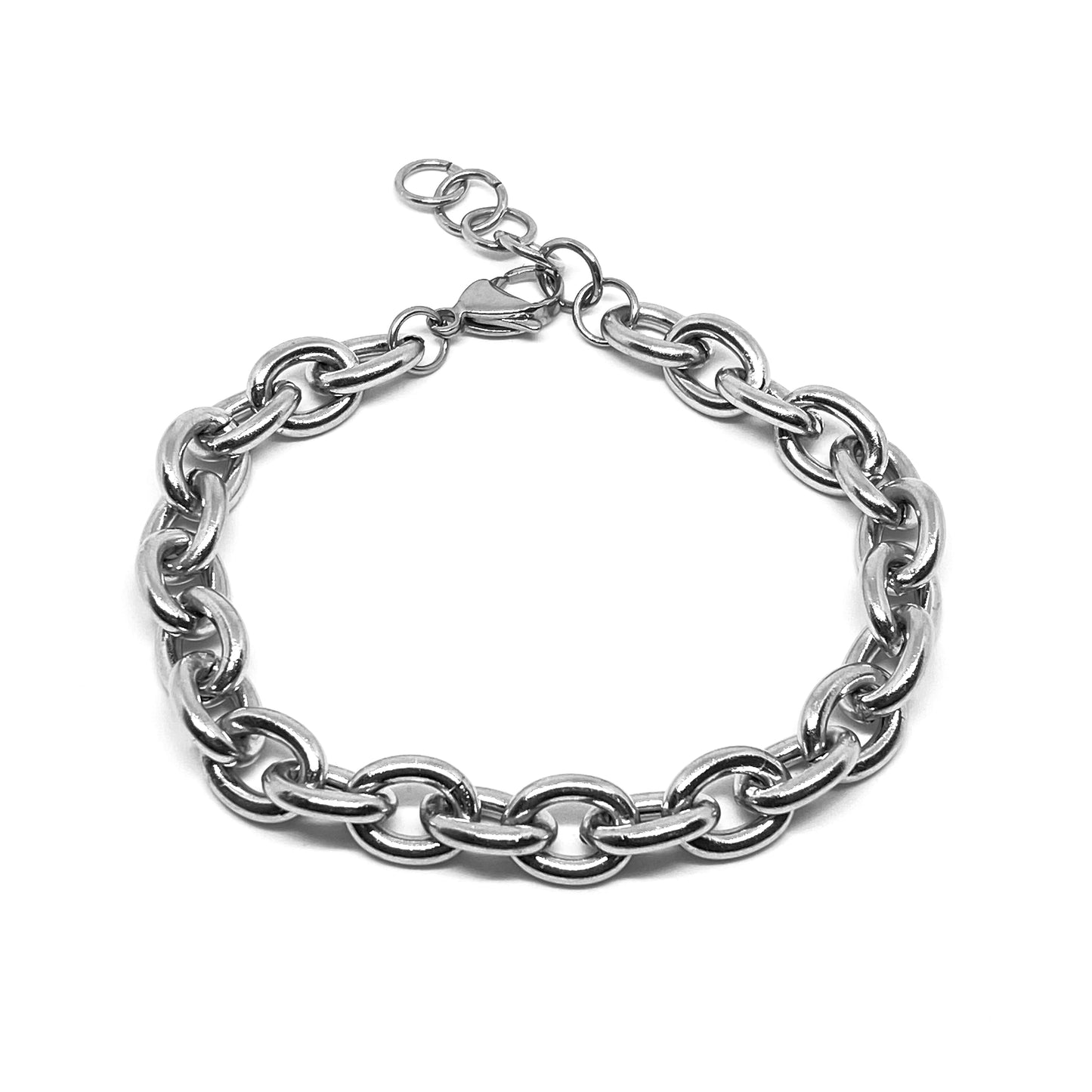 Bracciale Donna a catena in Acciaio Bloom Oro Gioielleria