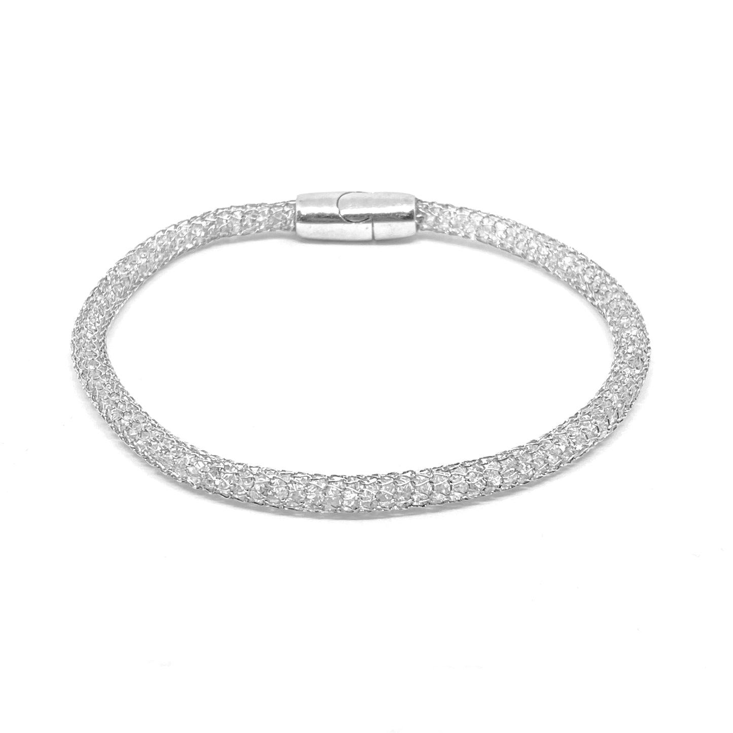 Bracciale Donna con Zirconi interni in Argento 925 Rodiato Bloom Oro Gioielleria