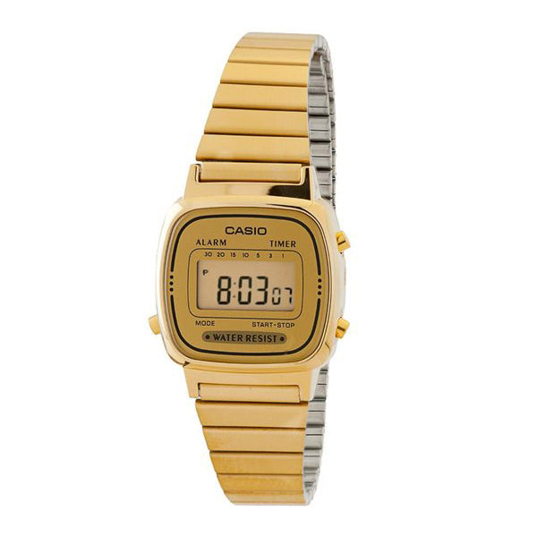 Casio Donna LA670WGA-9DF Bloom Oro Gioielleria