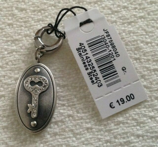 Charm Donna FOSSIL JF87598040 in Acciaio Anticato Bloom Oro Gioielleria