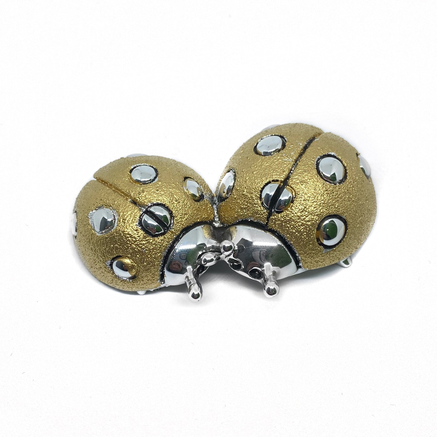 Coccinelle Portafortuna misura media Leonardo Argenti LEO080583E Bloom Oro Gioielleria