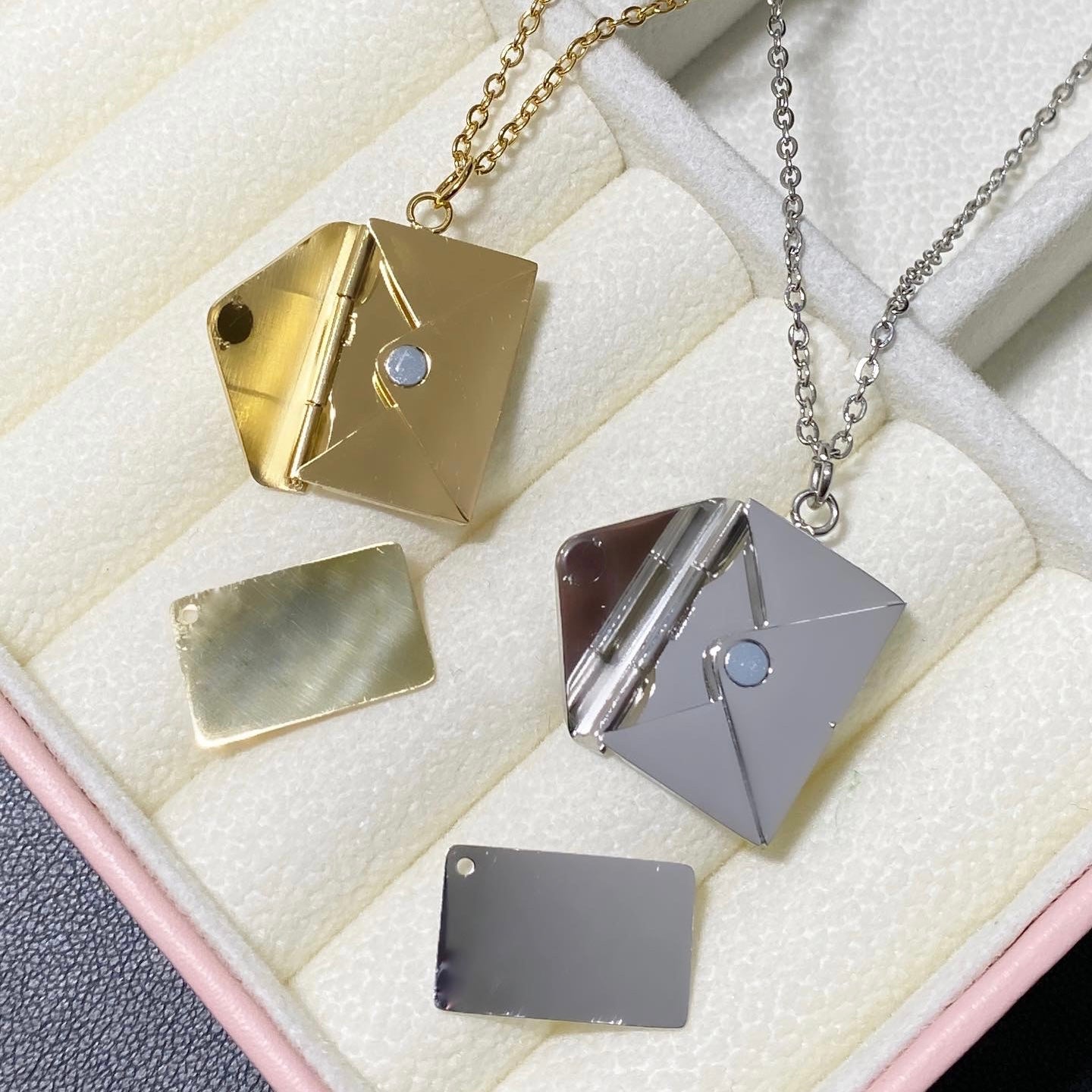 Collana Message in Acciaio Personalizzabile