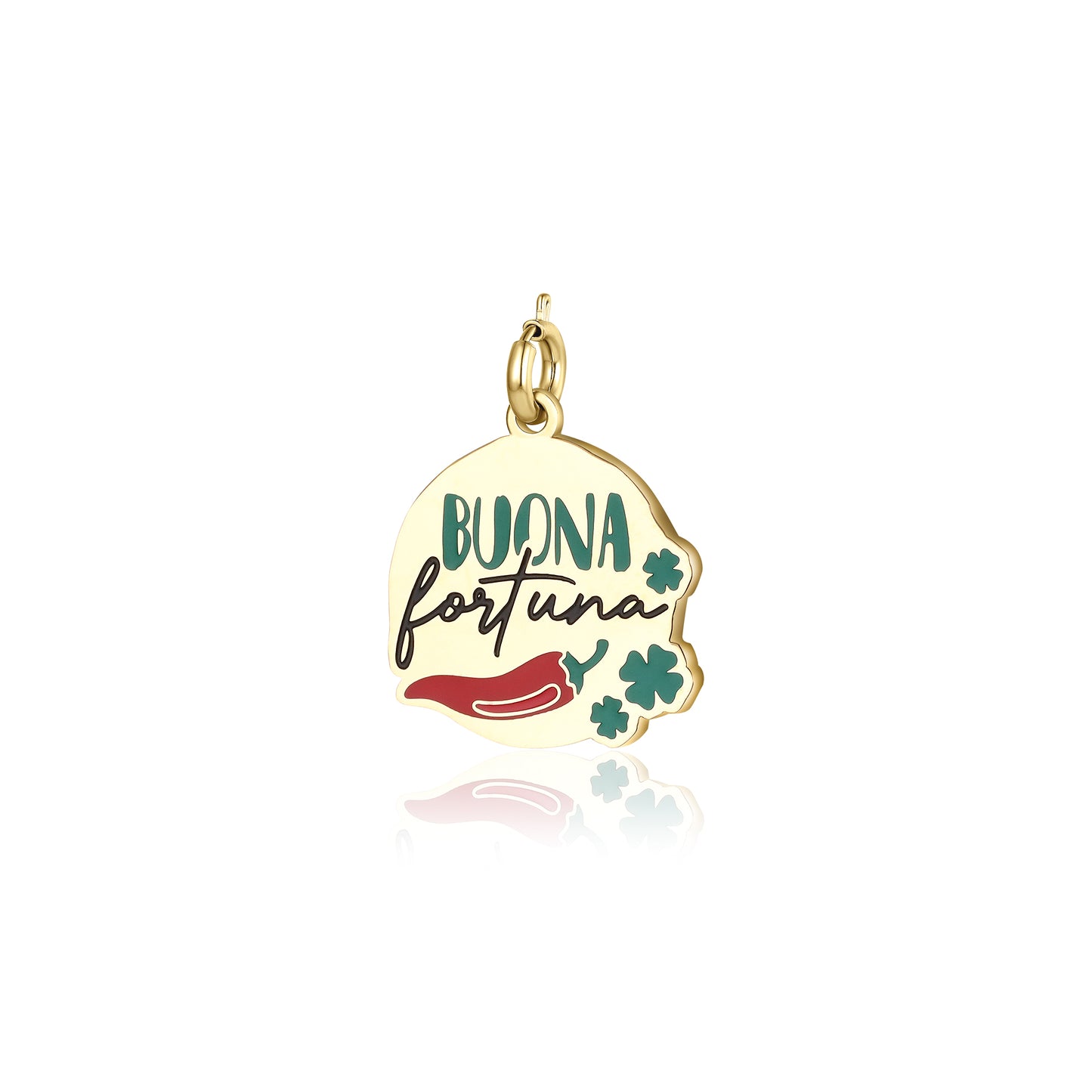 Charm “Buona fortuna” - Pensieri - #BrandGioielli