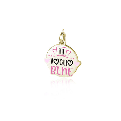 Charm “Ti voglio bene” - Pensieri - #BrandGioielli