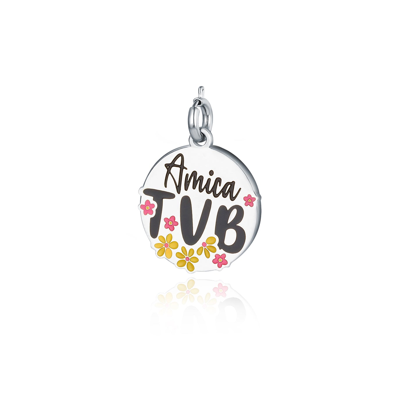 Charm “Amica T.V.B.” - Pensieri - #BrandGioielli