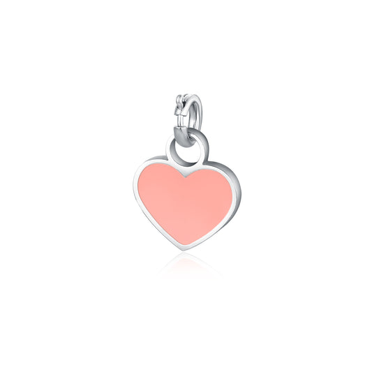 Mini Charm Cuore Rosa per Chiama Angeli - Vita - #BrandGioielli