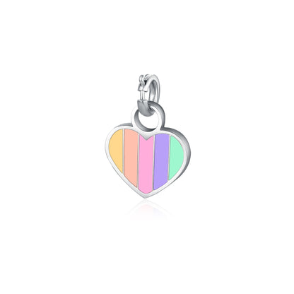 Mini Charm Cuore Multicolore per Chiama Angeli - Vita - #BrandGioielli