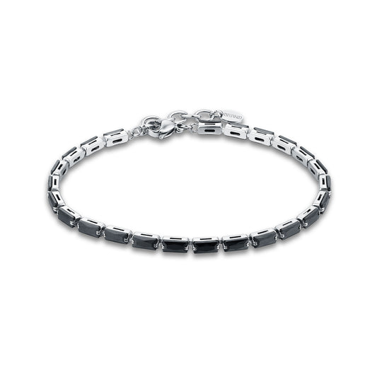 Bracciale Tennis Cristalli Neri - Metropolis – #BrandGioielli