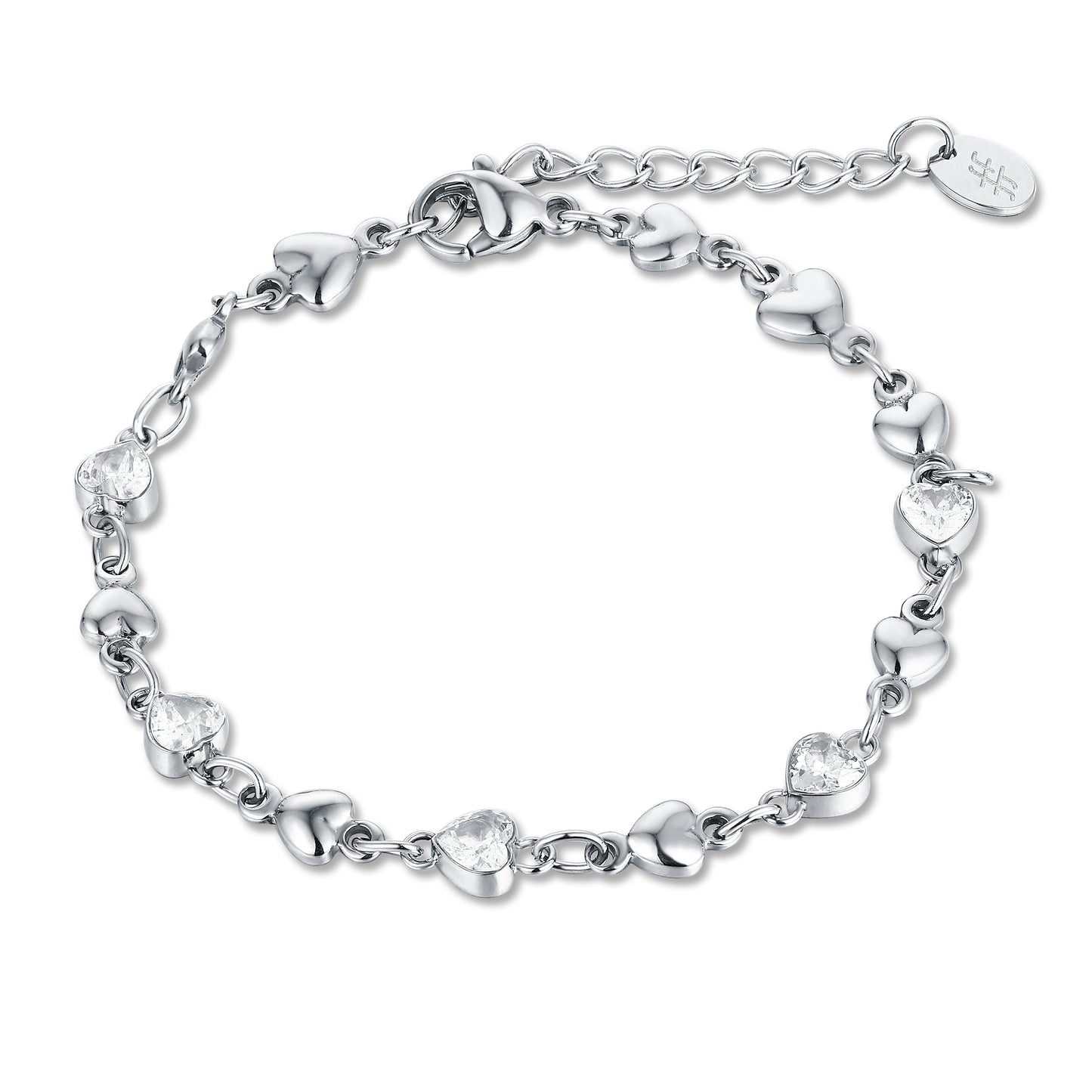 Bracciale Cuori e Cristalli - Sospiri - #BrandGioielli