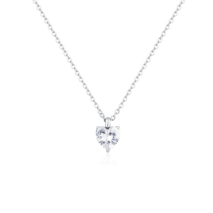 Collana con Cristallo a Cuore - Attimi - #BrandGioielli