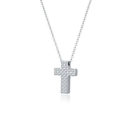 Collana Croce Passante - Faith - #BrandGioielli