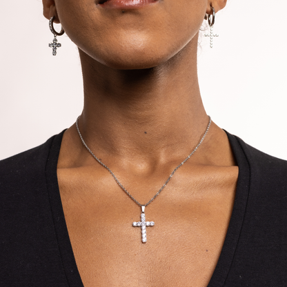 Collana Croce Grande - Faith - #BrandGioielli