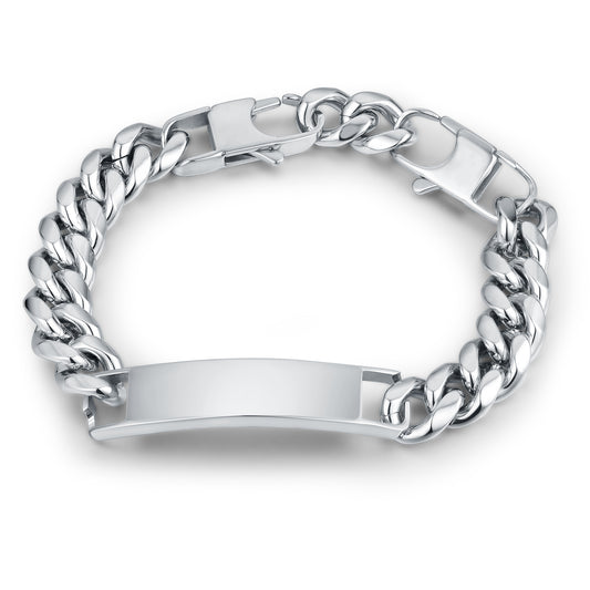 Bracciale Targa 10 mm - Personalizzabile - #BrandGioielli