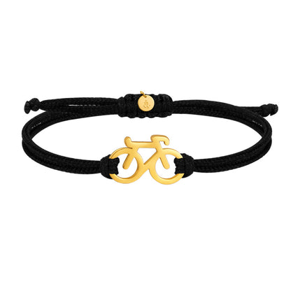Bracciale Bike Ciclismo - Sailbrace - Acciaio PVD Oro