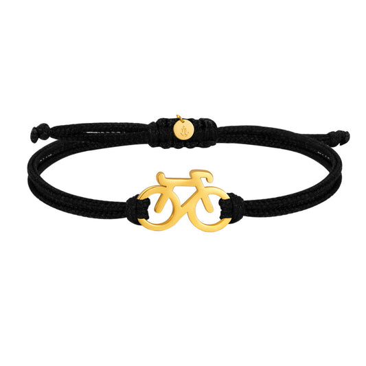 Bracciale Bike Ciclismo - Sailbrace - Acciaio PVD Oro