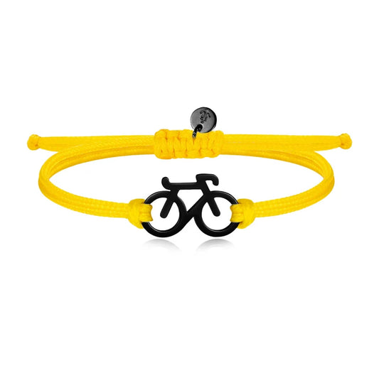 Bracciale Bike Ciclismo - Sailbrace - Acciaio PVD Nero