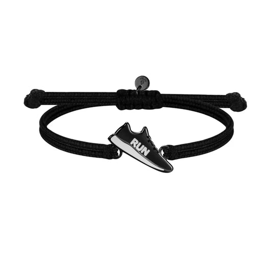 Bracciale Scarpa Running - Sailbrace - Acciaio PVD Nero