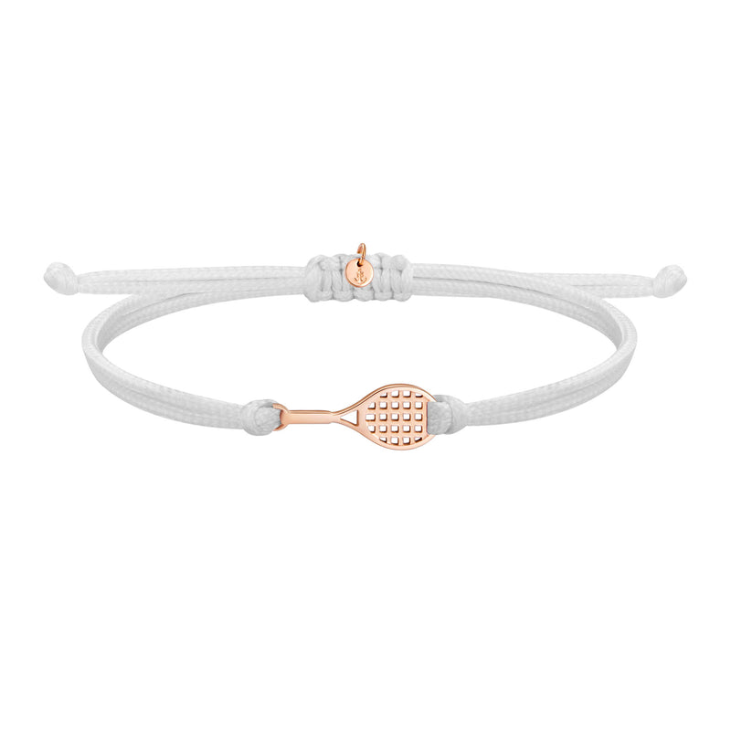 Bracciale Racchetta Tennis - Sailbrace - Acciaio PVD Oro Rosa