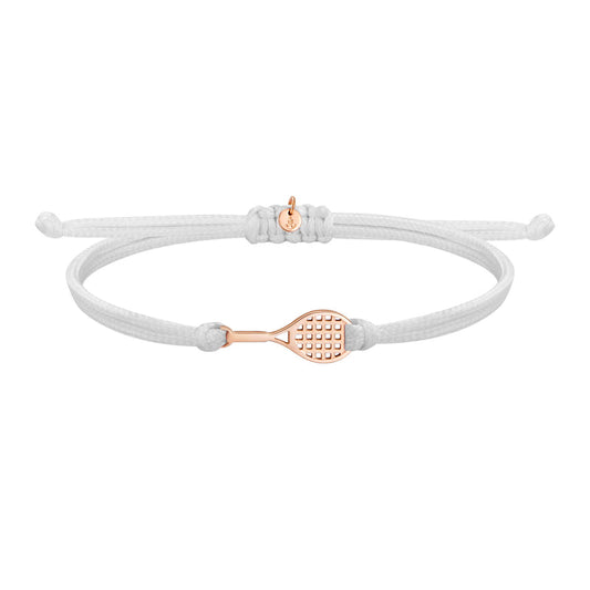 Bracciale Racchetta Tennis - Sailbrace - Acciaio PVD Oro Rosa