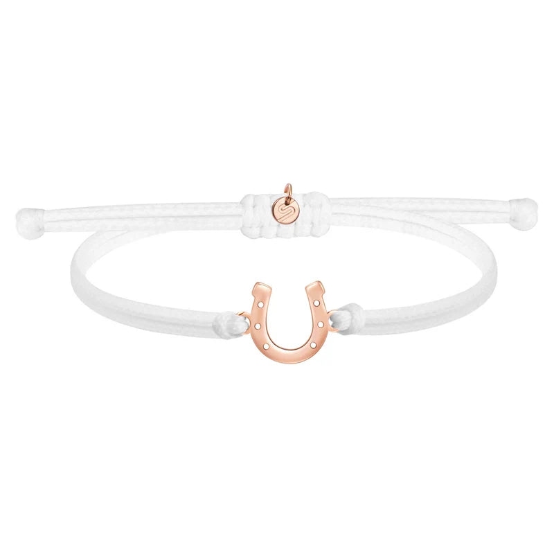 Bracciale Horse Ferro di Cavallo - Sailbrace - Acciaio PVD Oro Rosa
