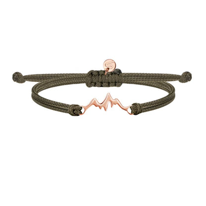 Bracciale Mountain - Sailbrace - Acciaio PVD Oro Rosa