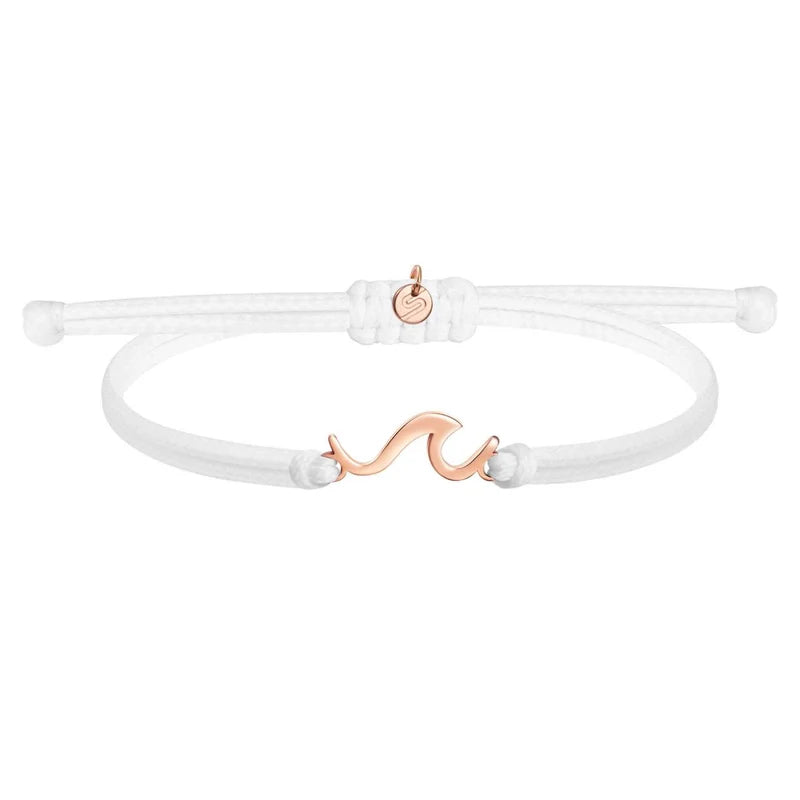Bracciale Nuoto Wave - Sailbrace - Acciaio PVD Oro Rosa