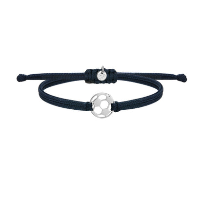Bracciale Kids Pallone Calcio - Sailbrace - Acciaio Silver