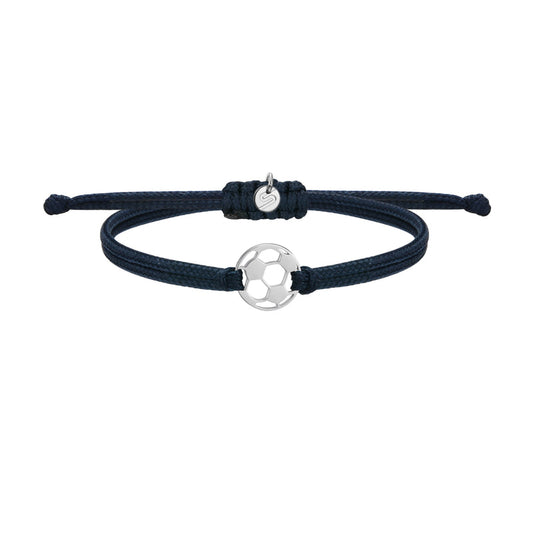 Bracciale Kids Pallone Calcio - Sailbrace - Acciaio Silver