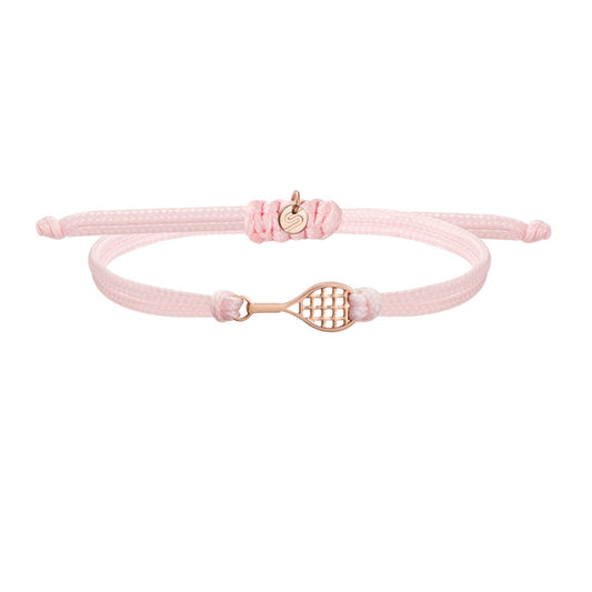 Bracciale Kids Racchetta Tennis - Sailbrace - Acciaio PVD Oro Rosa