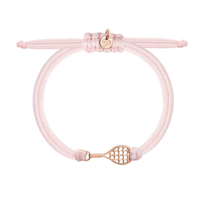 Bracciale Kids Racchetta Tennis - Sailbrace - Acciaio PVD Oro Rosa